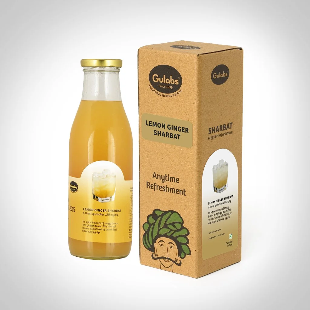 Lemon Ginger Sharbat 1 Lemon Ginger Sharbat