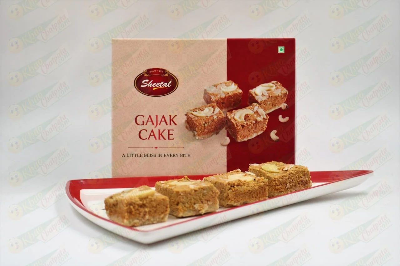 Sheetal Kaju Gajak Cake - 400 gms