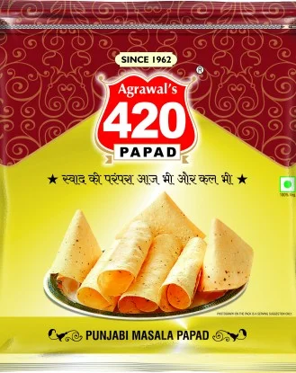 420 Punjabi Masala Papad (Premium)