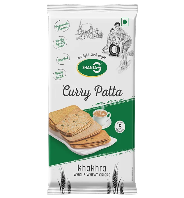 Shanta G Crisps - Curry Patta - Set of 4 Packs