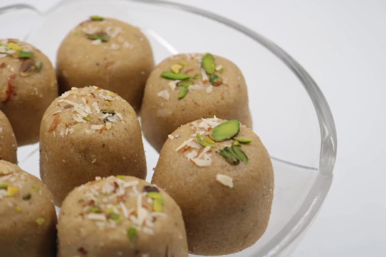 Home Made Aata Laddu - 400 gms - Image 2