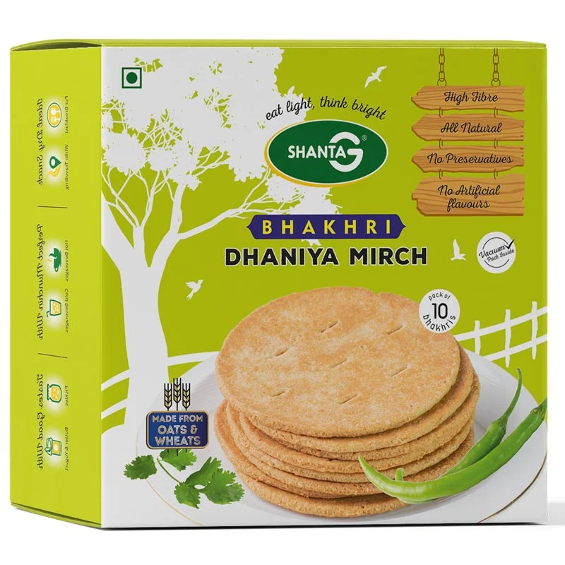Bhakhri - Dhaniya Mirch