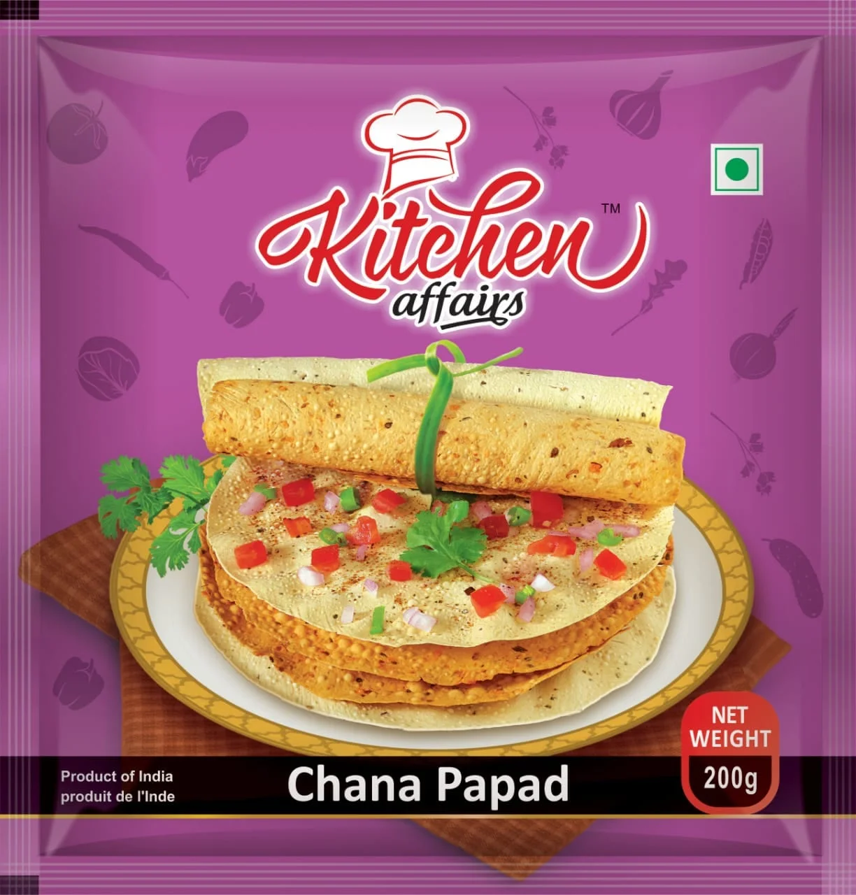 Chana Papad 1 Chana Papad