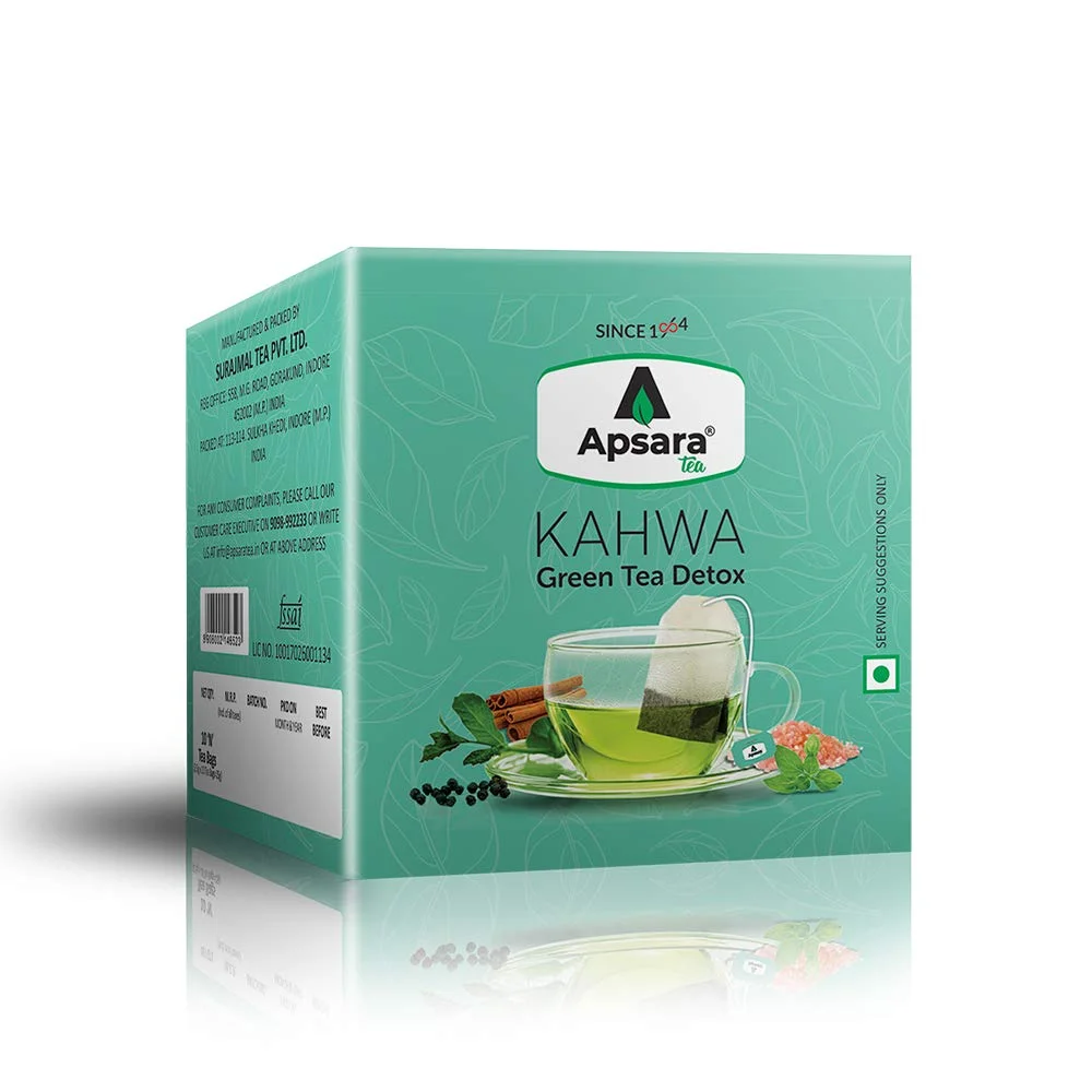 Kahwa Green Tea Detox Small - Pack of 2 1 Kahwa Green Tea Detox Small - Pack of 2