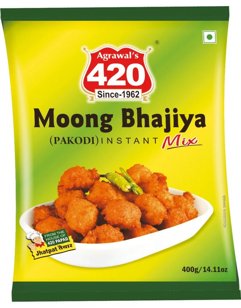 420 MOONG BHAJIA MIX- 400 gms 1 420 MOONG BHAJIA MIX- 400 gms