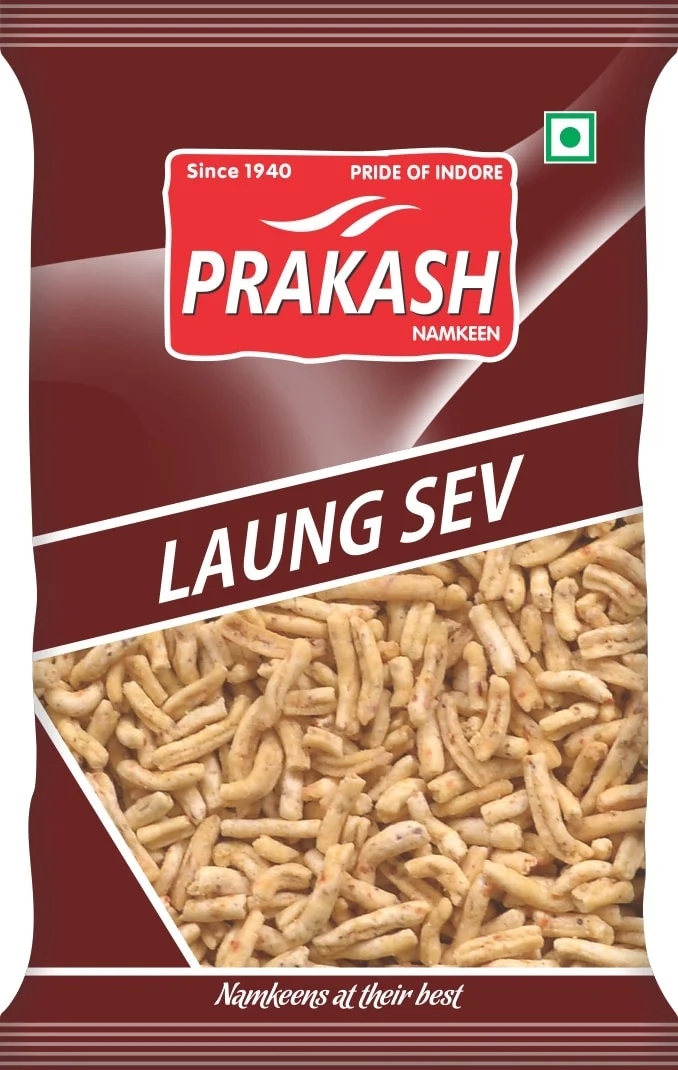 Laung Sev -  Prakash Namkeen - 500 Gms