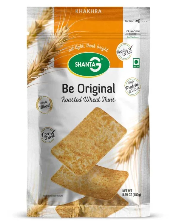 Be Original Khakhra Wheat Thins - Roasted