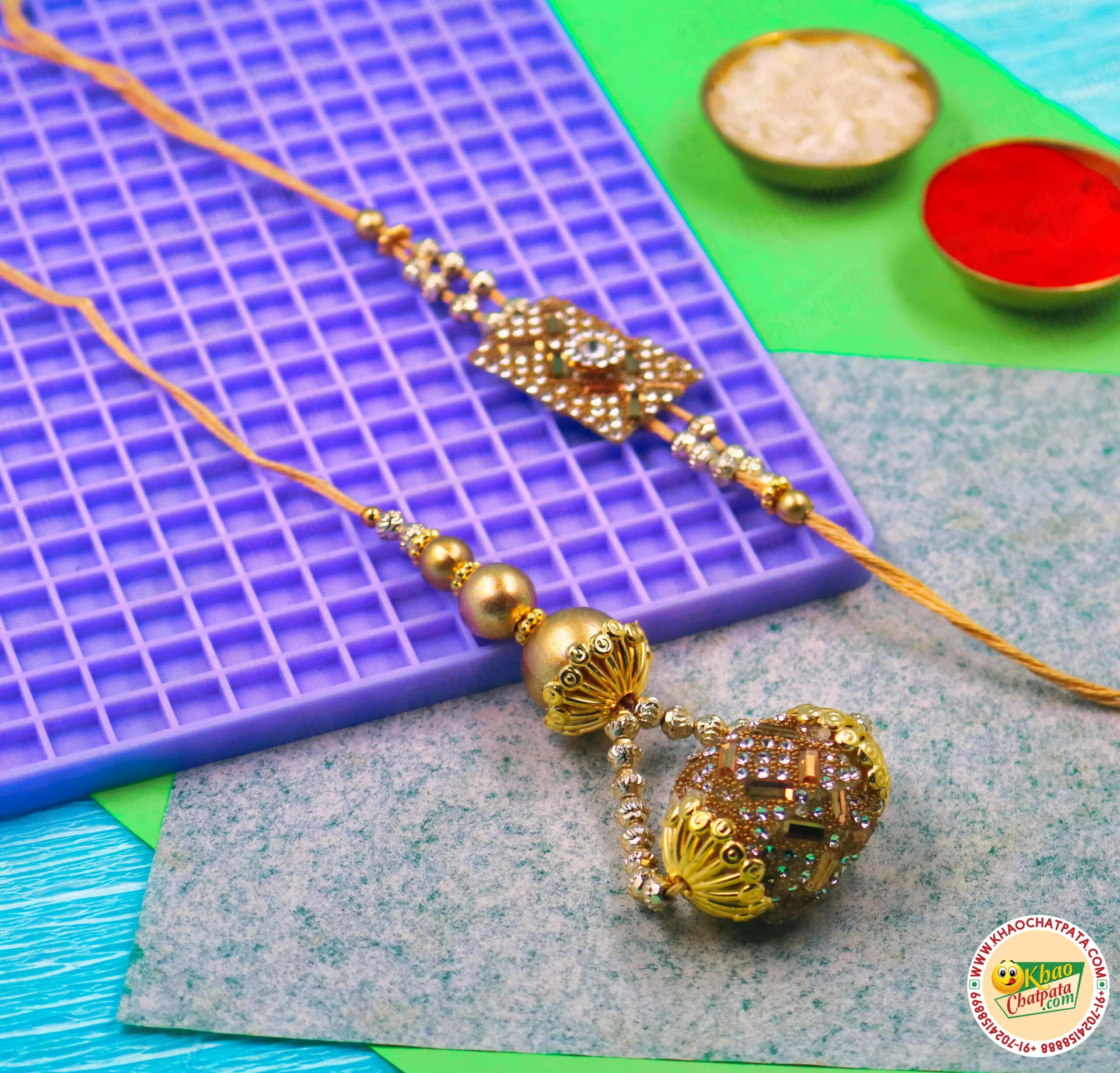 Bhaiya - Bhabhi Rakhi Pair